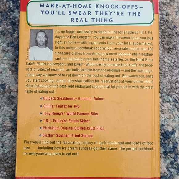 Top Secret Restaurant Recipes by Todd Wilbur 1997 Hardback - Picture 2 of 12